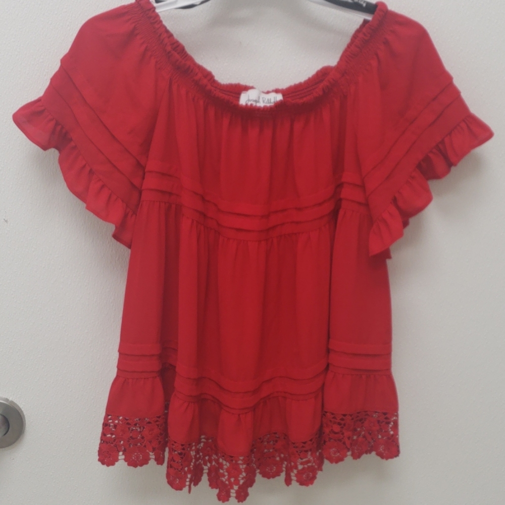❤JOSEPH RIBKOFF FLIRTY TOP/SHIRT/BLOUSE, small